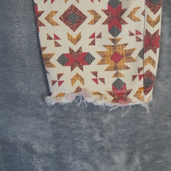 Free People We The Free 29 Aztec Skinny Jeans Women's Size 26 Southwest - Picture 13 of 14